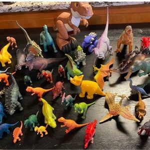 Dinosaur Toy Set - Multicolor 50 plus pieces